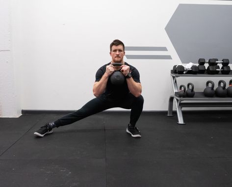 Side Squat Exercises, Side Squat, Full Body Workout With Squat Rack, Cossack Squat, Squat Lunges, Rogue Squat Rack, Squat Technique, Squat Form, Shred Workout