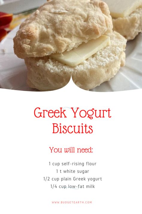 Are you for a healthy biscuit recipe? Check out our Low Calorie Greek Yogurt Biscuit Recipe here! Greek Yogurt Quick Bread, Low Fat Biscuits Recipe, Low Cal Biscuits, Greek Yogurt Biscuits Healthy, 2 Ingredient Biscuits Greek Yogurt, Fat Free Greek Yogurt Recipes, Greek Yogurt Uses, Low Calorie Scones, Low Calorie Biscuits