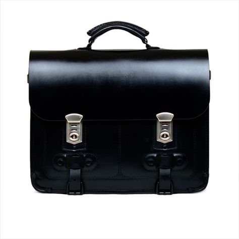 BUSINESS BRIEFCASE - 1.5 Black Men Briefcase, Black Briefcase, Business Briefcase, Business Skills, Saddle Leather, White Men, Andalusia, Black Love, Daily Workout