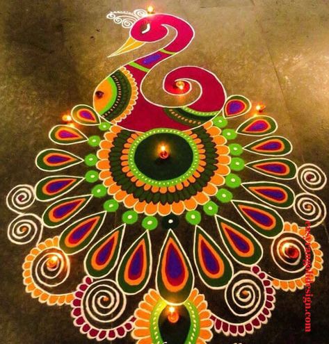 Aesthetic Rangoli, Best Rangoli Design, Rangoli Designs For Competition, Designs Aesthetic, New Year Rangoli, Diwali Design, Peacock Rangoli, Rangoli Designs Photos, Rangoli Designs Simple Diwali