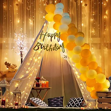 Amazon.in : birthday decoration items Birthday Decoration Items, Cabana Tent, Balloons Background, Golden Balloons, Happy Birthday Decoration, 18th Birthday Decorations, Birthday Room Decorations, 21st Birthday Decorations, Tent Decorations