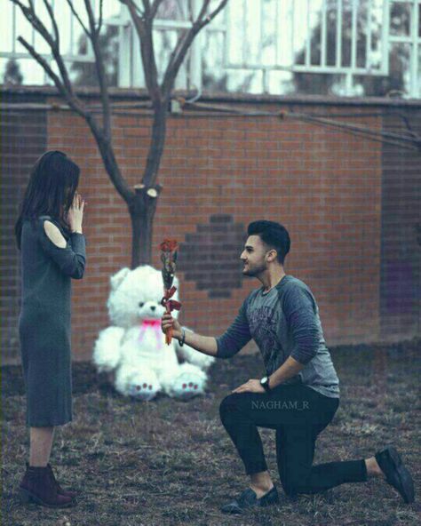 (By za??  Bo aşkm) Benimle çok konuşma Sonra elimde olmadan  Aşk olurm sana  Kurdi  Lagallm zoor qsa maka  Dway be away la dastm be (ashqt ) Dabm Happy Propose Day Image, Propose Day Images, Happy Propose Day, Photography Details, Rose Day, Propose Day, Pani Puri, Pre Wedding Poses, Best Wedding Photography