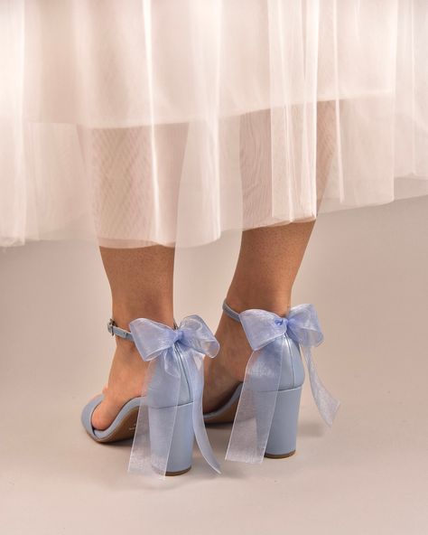 Blue Wedding Heels, Blue Wedding Sandals, Wedding Shoes Blue, Blue Heels Wedding, Ivory Heels Wedding, Blue Wedding Shoes, Bridal Sandals, Bridal Heels, Blue Heels