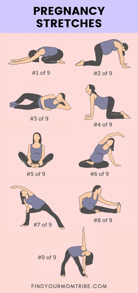 Prenatal Yoga Stretches, Prenatal Stretches For Labor, Back Stretches For Pregnancy, Pregnancy Safe Stretches, Pilates Pregnancy Workout, Stretches For Pregnant Women, Pregnancy Yoga For Beginners, Swimming Aerobics, Pregnancy Stretching