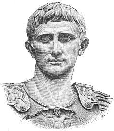 Portrait of Roman emperor Augustus Augustus Tattoo, Mens Tattoo Ideas, Caesar Augustus, Emperor Augustus, Roman Names, Anime Lineart, Rome City, Antique Statue, Empire Romain