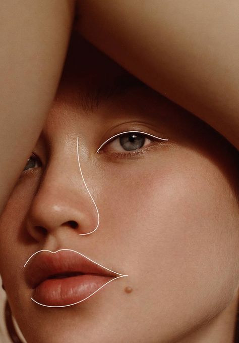 optimal beautiness, onoma on Behance Minimal Skincare, Skin Aesthetics, Safe Skincare, 사진 촬영 포즈, Face Lines, Beauty Clinic, Homemade Face Masks, Homemade Face, Beauty Shots