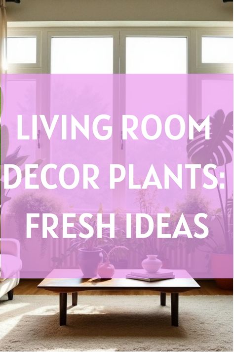 Living Room Decor Plants: Fresh Ideas Room Decor Plants, Living Room With Plants, Plants Guide, Plant Decor Ideas, Stylish Kitchen Decor, Decorating Your Living Room, Bathroom Decor Colors, Leather Sofa Living Room, Mirror Inspiration