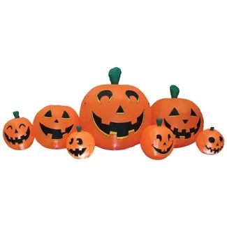 Pumpkin Patch Decoration, Halloween Party Plates, Xmas Bells, Christmas Nightgowns, Inflatable Pumpkin, Halloween Express, Inflatable Decorations, Halloween Inflatables, Christmas Stencils