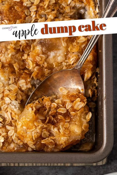 Apple Crisp Bundt Cake, Apple Crisp With Cake Mix Topping, Apple Dessert With Canned Apples, Recipes Using Canned Apple Pie Filling Dump Cakes, Apple Crumb Dump Cake, Apple Pie Filling Cobbler Recipes, Fall Dessert Recipes Easy Cake Mixes, Apple Crumble Dump Cake, Apple Cake With Canned Apple Pie Filling