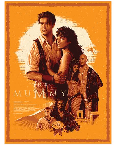 The Mummy Film, Arnold Vosloo, Brendan Fraser The Mummy, Mummy Returns, Tom Whalen, Mummy Movie, Alex Pardee, Miyazaki Art, Movie Fanart