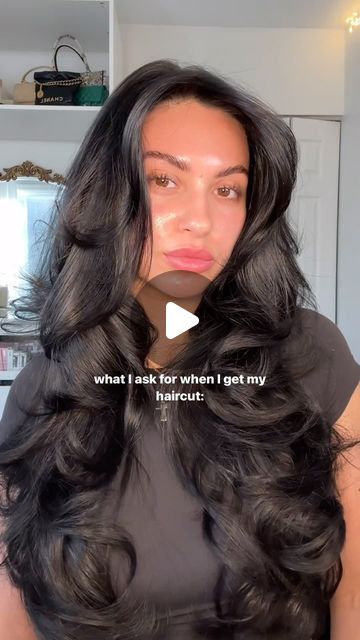 Tatyana Lafata on Instagram: "This is what I ask for when I get my haircut for that perfect layered cut 🎀 #hairinspo #layeredhaircut #haircut" Cute Haircuts With Layers, Tatyana Lafata Hair, What I Asked For Haircut, Haircut 2024 Long Hair, Short Layered Haircuts Long Hair, Haircuts For Wavy Hair Medium Layered, What I Ask For When I Get My Haircut, 3 Layer Haircut, Long Hair Styles Cuts