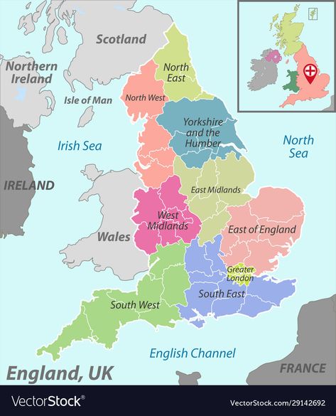 Kingdom Map, Map Of England, Uk Map, United Kingdom Map, Southeast London, England Map, Visit Uk, Uk History, English Channel