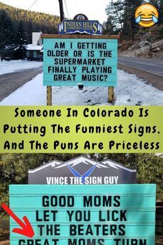 Funny Billboards, Funny Road Signs, Jokes And Riddles, Road Sign, Street Sign, Road Signs, April Fools, Dad Jokes, Funny Signs