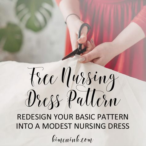 Free Nursing Top Sewing Pattern, Maternity Dress Diy Free Pattern, Nursing Sewing Patterns Free, Nursing Patterns Sewing, Nursing Clothes Pattern, Modest Nursing Friendly Dresses, Nursing Friendly Sewing Patterns, Nursing Dress Pattern Sewing, Modest Nursing Dresses