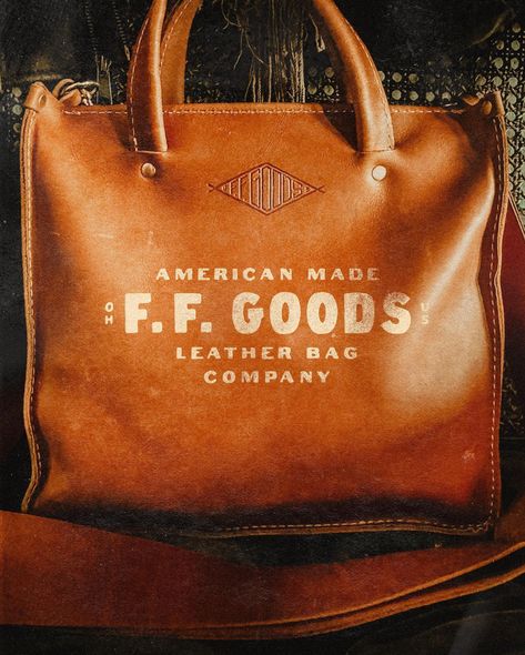 F.F. Goods | a brand case study with 1924us studio Trying to invent a strong brand mark for a heritage-style brand seems like it would be an easy task. But if you haven’t noticed lately, there’s a massive saturation of all sorts of design work in the West that tends to point the same direction. We keep trying to push this envelope beyond its bounds, by focusing less on what drives us, and more on what drives our clients. FF Goods or Finns Fickle goods, is a leather bag company that isn’t l... Adventure Branding, Brand Mark, House Studio, Keep Pushing, Coffee Branding, Heritage Fashion, Keep Trying, Nice Leather, Branding Design Logo