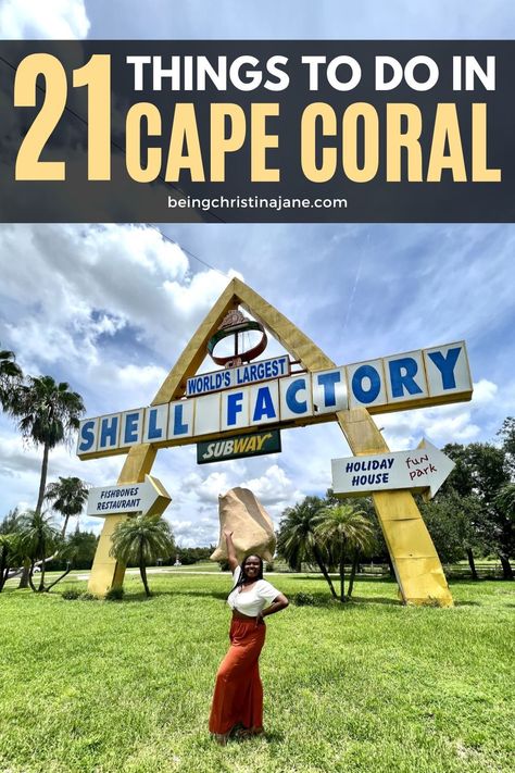 Here is a list of fun things to do in Cape Coral, Florida for your next visit! Cape Coral Florida Restaurants, Things To Do Near Cape Coral Fl, Things To Do In Cape Coral Florida, Cape Coral Florida Things To Do In, Things To Do Inside, Cape Canaveral Florida, Fort Myers Beach Florida, Cape Coral Florida, Florida Adventures