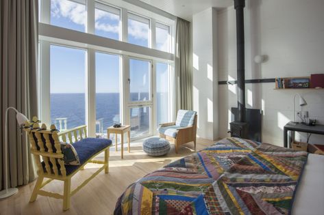 Townhouse Cottage, Inn Interior, Architecture Bedroom, Fogo Island Inn, Fogo Island, Cottage Vibes, Majestic Hotel, Beaver Dam, Modern Hotel