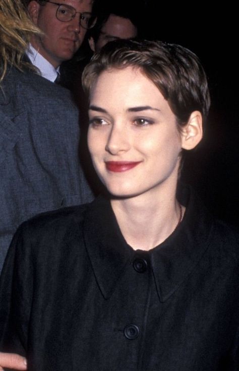 90s Pixie Cut, 90s Pixie, Winona Ryder 90s, Pixie Cut Short, 90s Grunge Hair, Winona Forever, Winona Ryder, Grunge Hair, Pixie Hairstyles