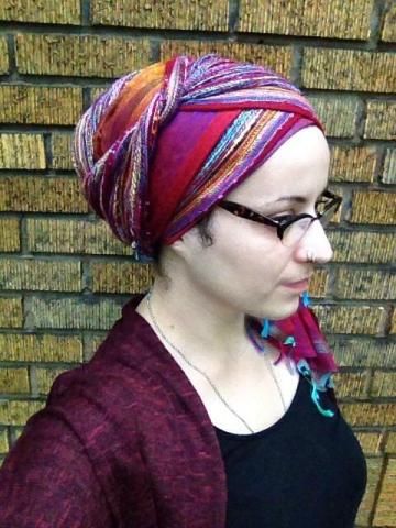 Some REALLY Awesome Tutorials! – The Wrapunzel Blog Tichel Tutorial, Cleveland Show, Chemo Turbans, Turban Tutorial, Chemo Hair, Headwrap Tutorial, Head Scarf Tying, Chemo Headwear, Head Wrap Styles