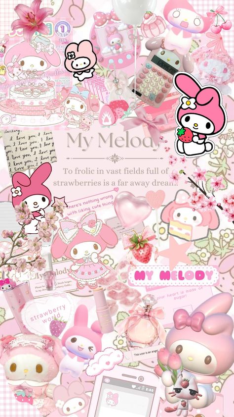 my melody 🩷 #mymelody #mymelodysanrio #sanrio #pink #softpink #cute #kawaii #viral Wallpaper Backgrounds My Melody, Iphone Wallpaper My Melody, Cute My Melody And Kuromi Wallpaper, Cute My Melody Icons, Aesthetic My Melody Wallpaper, My Melody Pfp Aesthetic, My Melody Wallpaper Ipad, Cute My Melody Wallpaper, Kawaii Sanrio Wallpaper