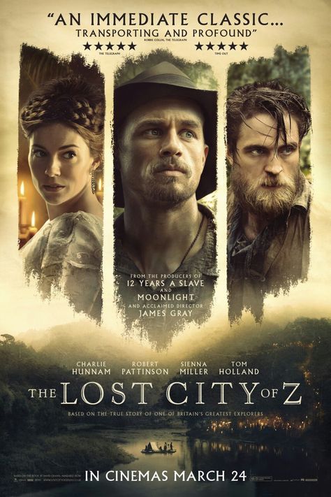 The Lost City Of Z Lost City Of Z, The Incredible True Story, The Lost City, Movies Worth Watching, Cinema Movies, Sienna Miller, Charlie Hunnam, Movies 2017, Lost City