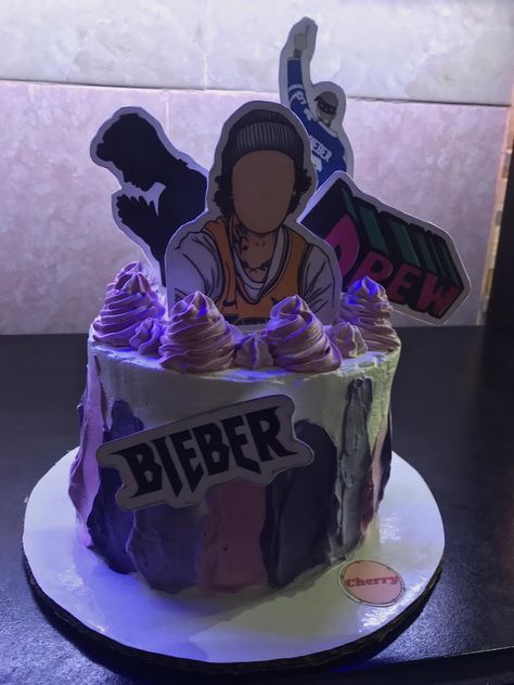 Justin Bieber Cake, Justin Bieber Birthday, Wolf Cake, 2023 Party, Happy 17th Birthday, Birthday Cakes For Women, 24th Birthday, Cakes For Women, Justin Beiber