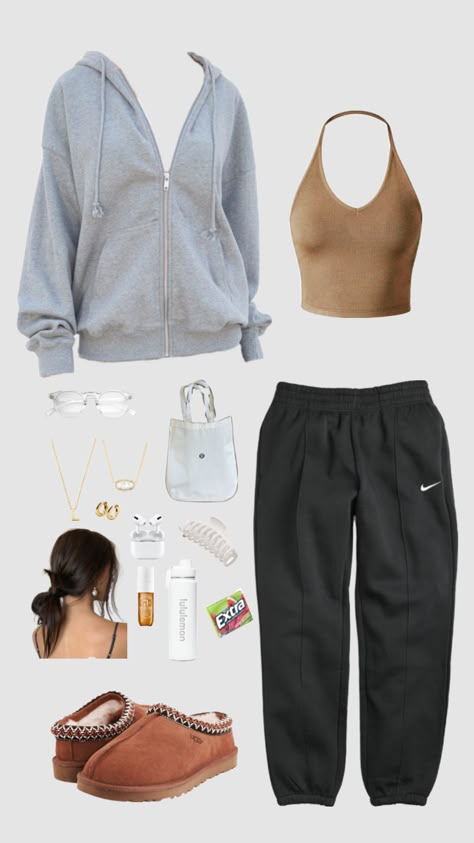 Bummy Outfits For School, Y2k Aesthetic Outfit Ideas, Bummy Outfits, Outfits For School, Aesthetic Outfit Ideas, Casual Preppy Outfits, Trendy Outfits For Teens, Cute Lazy Outfits, Cute Lazy Day Outfits