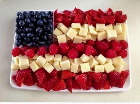 Fruit And Cheese Platter, Eagle Scout Cake, 4th July Food, Eagle Scout Ceremony, Patriotic Food, 4th Of July Desserts, Fourth Of July Food, Cheese Platter, Eagle Scout