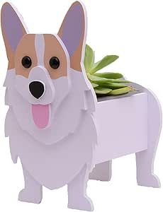 Dog Planter, Corgi Gifts, Dog Flower, Corgi Dog, Container Plants, Garden Decoration, Outdoor Indoor, Cute Dog, Plant Pot