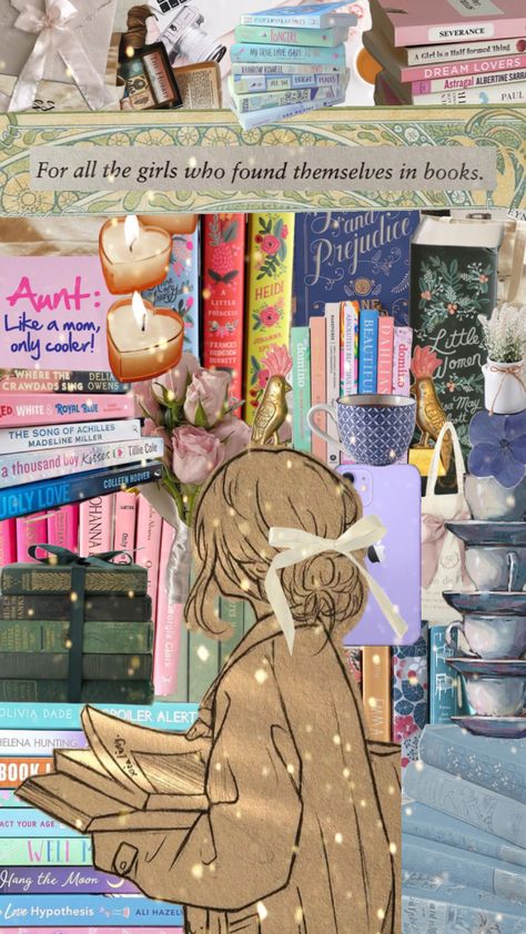 Books wallpaper #wallpaper #books #colors #wallpapers #wallpapercollage #wallpaperaesthetic Reading Wallpaper, Cute Bookshelves, Books Wallpaper, Wallpaper Books, Satisfying Pictures, Pretty Phone Wallpaper, Book Wallpaper, Soft Book, Romantic Books