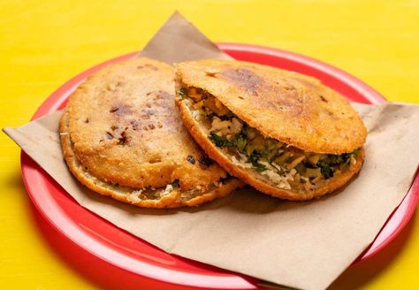 Mexican Gorditas Recipe, Mexican Gorditas, Gorditas Recipe Mexican, Corn Flour Tortillas, Gorditas Recipe, Recipes With Flour Tortillas, Latin Recipes, Recipe Mexican, Mexican Dish