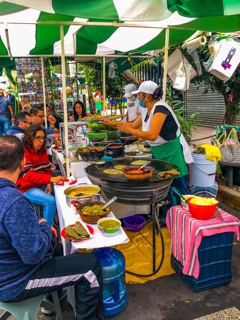 Mexico City Street Food, Street Food Mexico, Mexico Street Food, Food In Mexico, Mexico City Food, Mexico City Wedding, Street Food Design, Mexico Pictures, Mexican Snacks