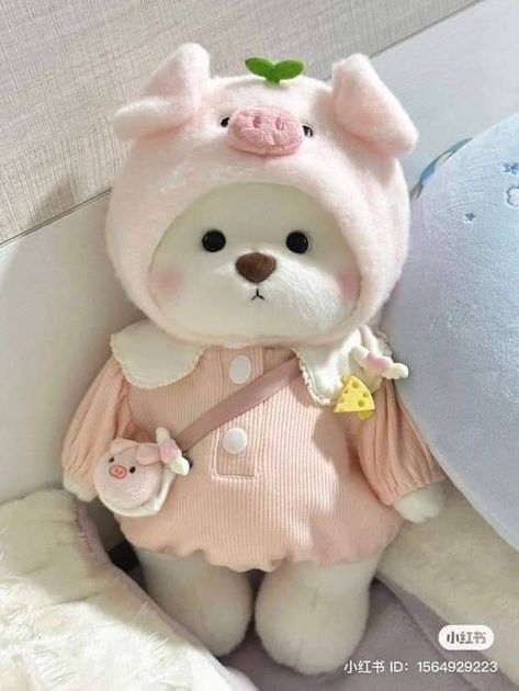 Micro Pigs, Jelly Wallpaper, Cute Squishies, Teddy Bear Toys, Kawaii Plush, Cute Backpacks, Cute Stuffed Animals, Soft Toys, Cute Toys