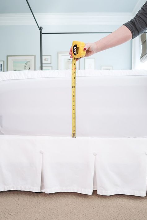 Do you love your deep mattress, but are struggling to find fitted sheets and bedding that fit? Here is your buying guide to oversized + deep pocket bedding! #deepmattress #deeppocketsheets #oversizedbedding #porchdaydreamer Motel Ideas, Porch Daydreamer, Adulting Tips, Mattress Measurements, Tall Bed, King Bed Sheets, Best Sheets, King Size Sheets, Deep Pocket Sheets