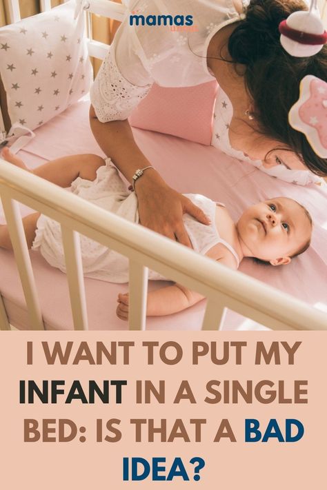 Is It Safe to Put My 3-MO Infant in a Single Bed or Not?  A mom wants to know if she's out of line for thinking of putting her 3-month-old daughter in a single bed near hers instead of a cot, crib, or Pack 'N' Play.  #ParentingAdvice #Cribsafety Crib Safety, Co Sleeper, Sleeping Alone, Pack And Play, Old Beds, Pack N Play, Best Answer, Losing A Child, Single Bed