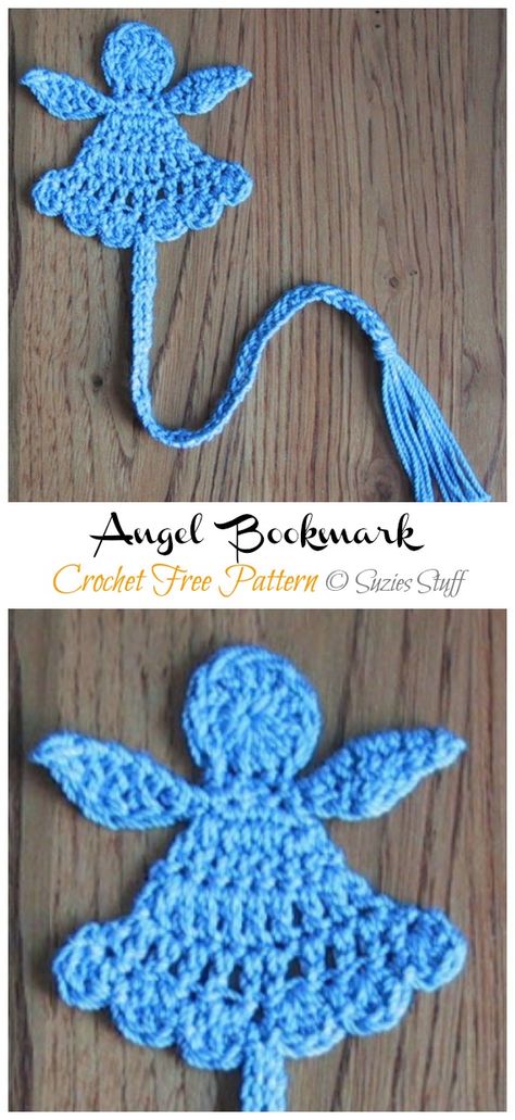 Angel Bookmark Crochet Free Pattern - #Bookmark; Free #Crochet; Patterns Free Cross Crochet Pattern, Perle Cotton Projects, Crochet Angel Bookmark Free Pattern, Crochet Cross Pattern Free Easy, Free Crochet Patterns For Angles, Free Crochet Cross Bookmark Free Pattern, Small Crochet Angel Free Pattern, Easy Angel Crochet Pattern Free, Crochet Christmas Bookmarks Free Patterns