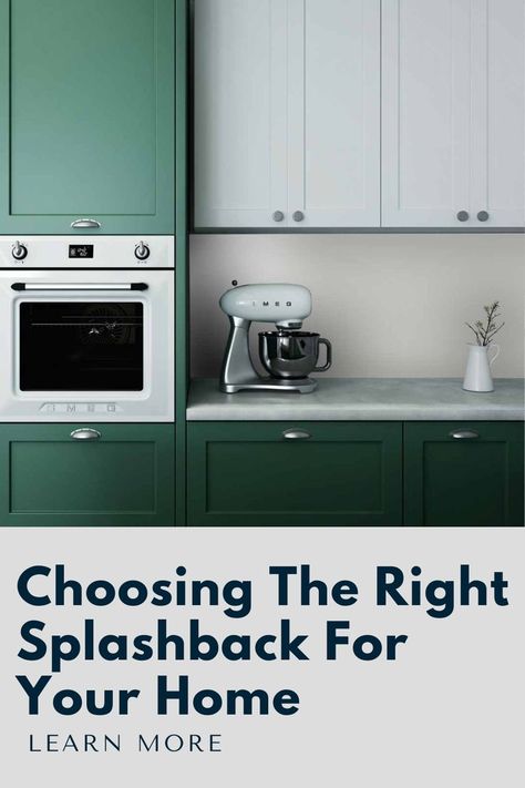 Discover our top tips for ensuring you get the perfect splashback for your home. Click the link below to read the full blog. Acrylic Splashbacks, Top Tips, Choose The Right, Click The Link, To Read, Kitchen Design, Design