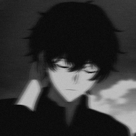 Boy Dark, Anime Picture Hd, Anime Photo Profile Dark, Emo Pfp, Instagram Cartoon, Anime Head, Cute Black Wallpaper, Comic Style Art, Dark Anime Guys