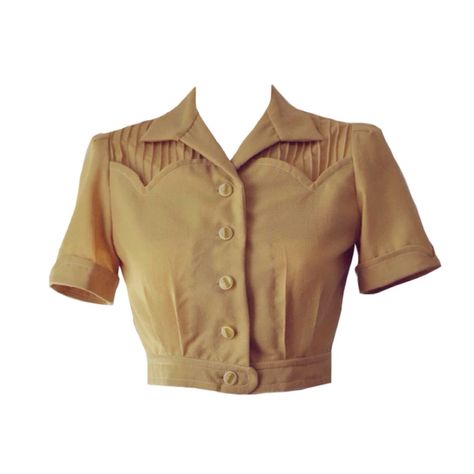 1940s Tops, Retro Outfits Dress, 40s Blouse, 1940s Women, 1940s Outfits, Diy Clothes Design, Fashion Top Outfits, Future Outfit, 1940s Fashion