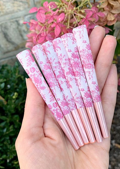 PINK ROSE CONES (6-PACK) GIRLY PRETTY CUTE SMOKING ACCESSORIES FEMALE – Canna Style Herbs At Home, How To Roll, Paper Cones, French Rose, Rolling Paper, Puff And Pass, Pink Paper, High Life, Shopify Theme