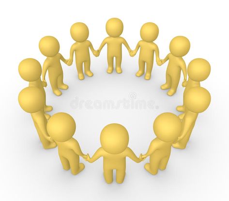 People In Circle Illustration, Unity Drawing, 3d People, People Holding Hands, Tiktok Trends, Circle Drawing, Painting Competition, People Figures, Hands Together