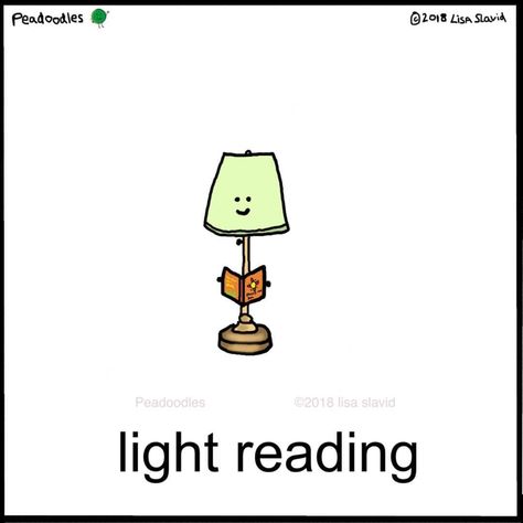 Funny Pun: Light Reading - Punny Humor Book Puns Reading, Book Puns Funny, Library Puns, Book Puns, Library Humor, Punny Puns, Visual Puns, Funny Pun, Reading Quotes