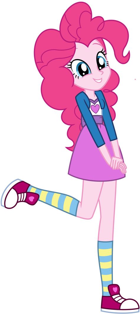 Pinkie Pie Human, Equestria Girl, Pinkie Pie, Striped Socks, Simple Backgrounds, Mlp My Little Pony, Equestria Girls, New Adventures, My Little Pony