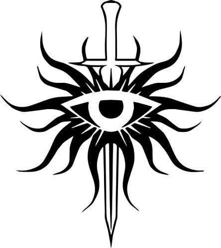 Cnc Designs, Dragon Age Characters, Cool Symbols, Dragon Age 3, Scottish Ancestry, Eye Logo, Dragon Age Origins, Tattoo Style Drawings, Dragon Age Inquisition