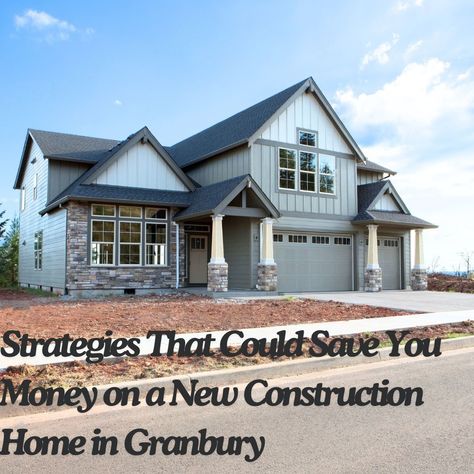 The Knieper Team, a real estate agency in Granbury Texas, shares helpful insight about purchasing a new construction home and possibly saving some money in the process. Granbury Texas, Moving To Texas, Real Estate Articles, Mountain Lakes, Sell My House, Construction Home, Team A, Waterfront Property, Waterfront Homes