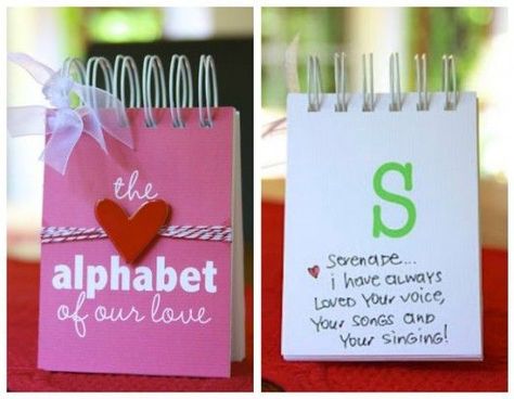 The Alphabet Of Our Love, Alphabet Of Our Love, Valentine Board, Bf Gifts, Gift Boyfriend, Creative Valentines, Anniversary Ideas, Book Gift, Alphabet Book