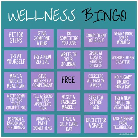 Hey y’all! I want to introduce a fun and engaging way to focus on your well-being this month: Wellness Bingo! Whether you're looking to kickstart your self-care routine or just want a new challenge, this bingo card is for you! Here's how it works: ✨Save this post so you always have access to this bingo card. ✨Whenever you complete an activity on the card, mark it off. ✨Every action, big or small, is a step towards a healthier and happier you. ✨Aim to complete the entire bingo card by th... Savings Bingo, Bingo Challenge, Wellness Bingo Free Printable, Staff Wellness Challenges, Wellness Bingo, Self Care Bingo, Mindfulness Bingo, Teacher Self Care Bingo, Monthly Wellness Challenges