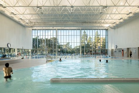 Wellness Center Architecture, Rehabilitation Center Architecture, Wellness Center Design, Sports Facility Architecture, Underground Pool, Site Analysis Architecture, San Francisco State University, Piscina Interior, Swimming Pool Architecture