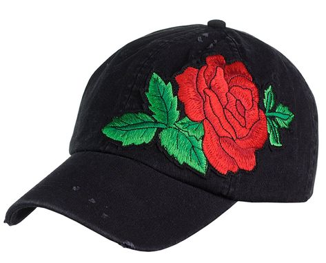 Lauhala Hats, Rose Patch, Embroidered Rose, Crochet Clutch, Flower Patch, Women's Hats, Womens Baseball Cap, Cape Coat, Caps For Women