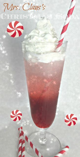 Mrs. Claus's Christmas Soda - this is a fun drink for kids. Christmas Sides For Kids, Christmas Drinks Recipes, Christmas Drinks Alcohol Recipes, Christmas Drinks Alcohol, Christmas Punch Recipes, Holiday Punch, Christmas Eve Dinner, Christmas Punch, Drink Recipes Nonalcoholic